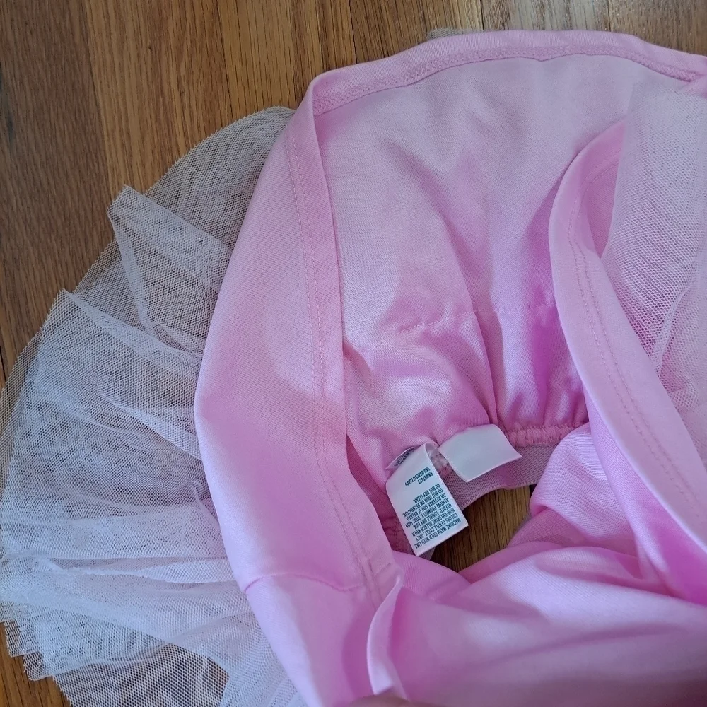 Kidgets Pink Tutu Skirt Baby Girl Size 12 Months Pink and Gold Frilly Barbie - Picture 7 of 7